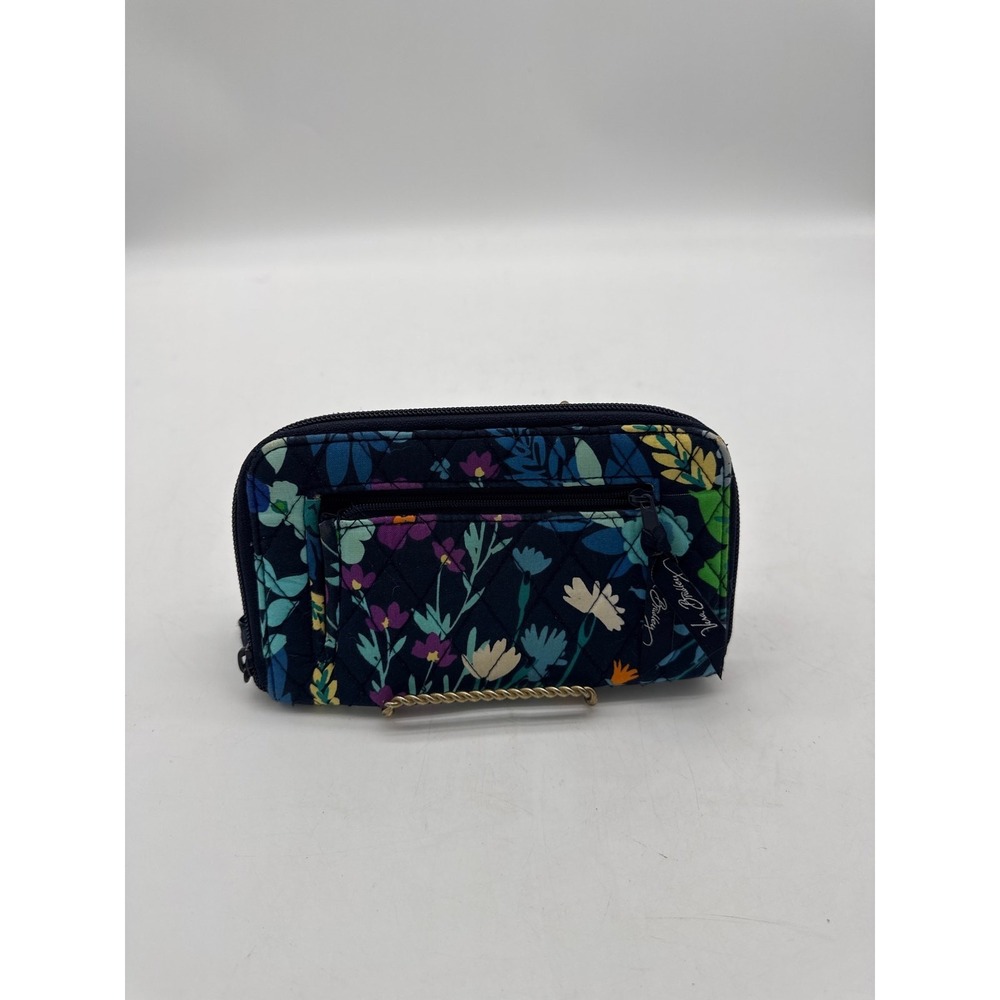 Vera Bradley Wallet Ribbons Tutti Frutti Midnight Blues Plum Crazy